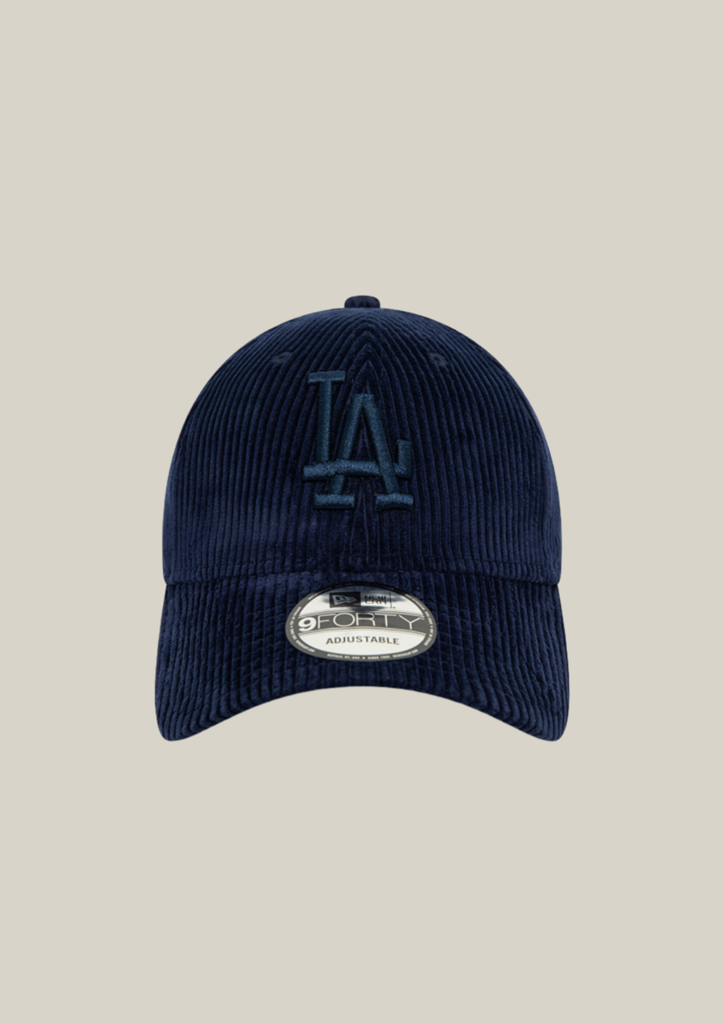 Los Angeles Dodgers Navy 9FORTY Cloth Strap