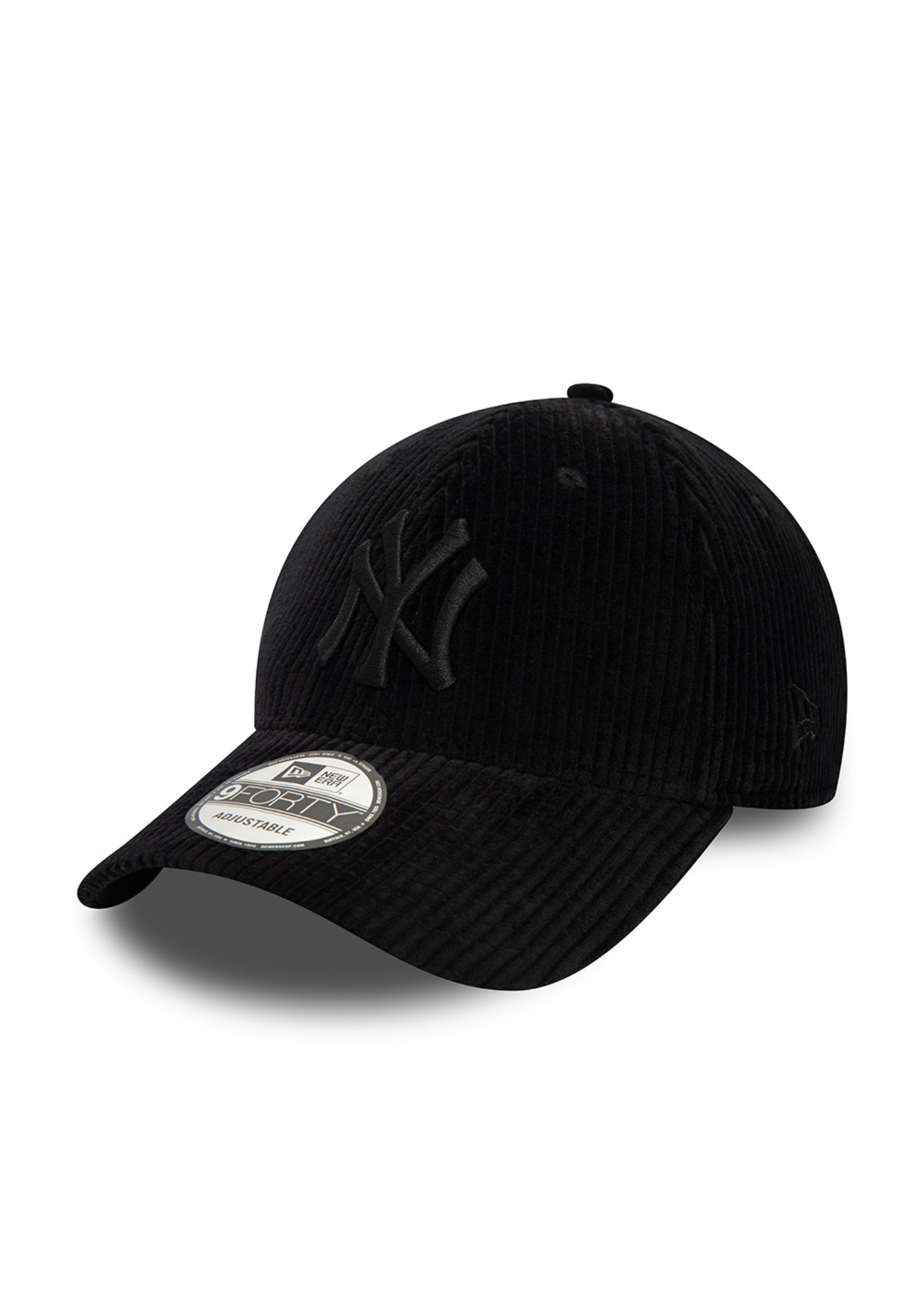 New York Yankees Black 9FORTY Cloth Strap