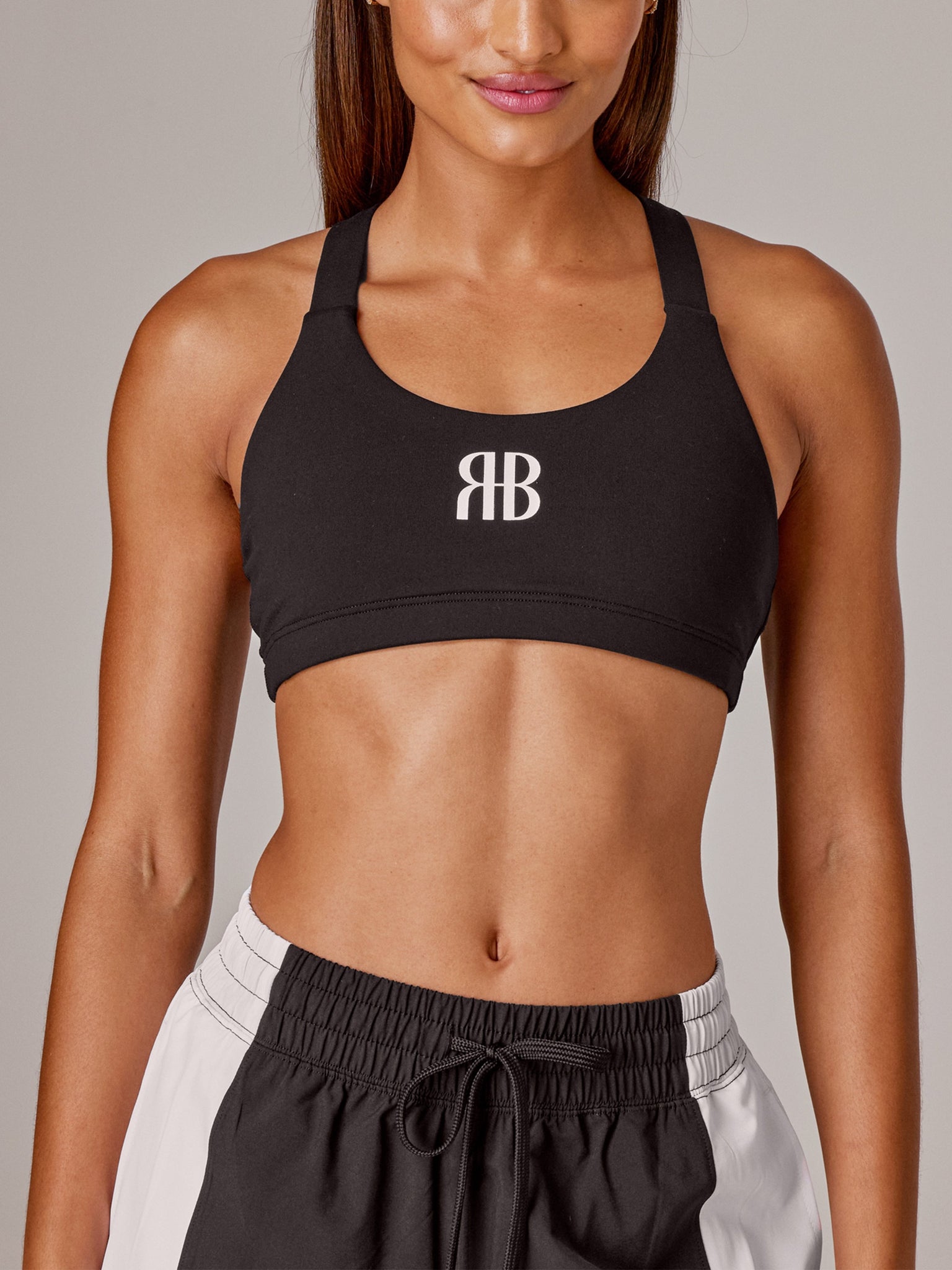 Power Up Sports Bra - RB print