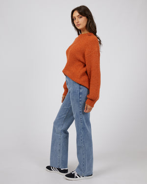 Tessa knit Orange