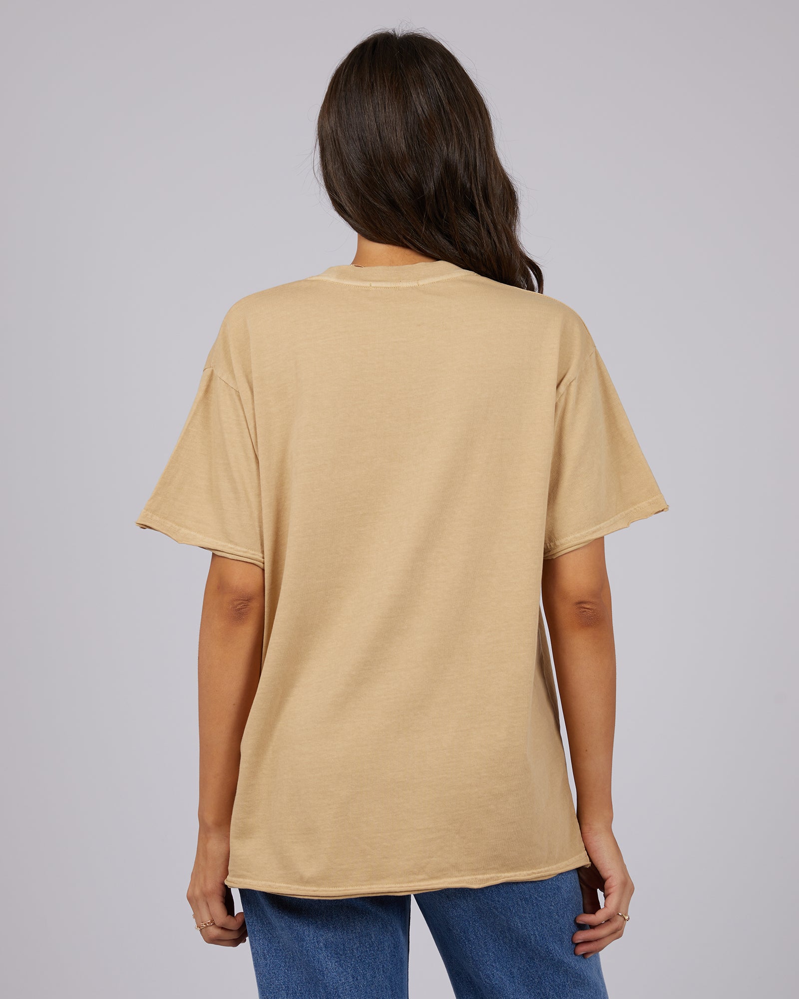 Seeking Oversized Tee - Oat