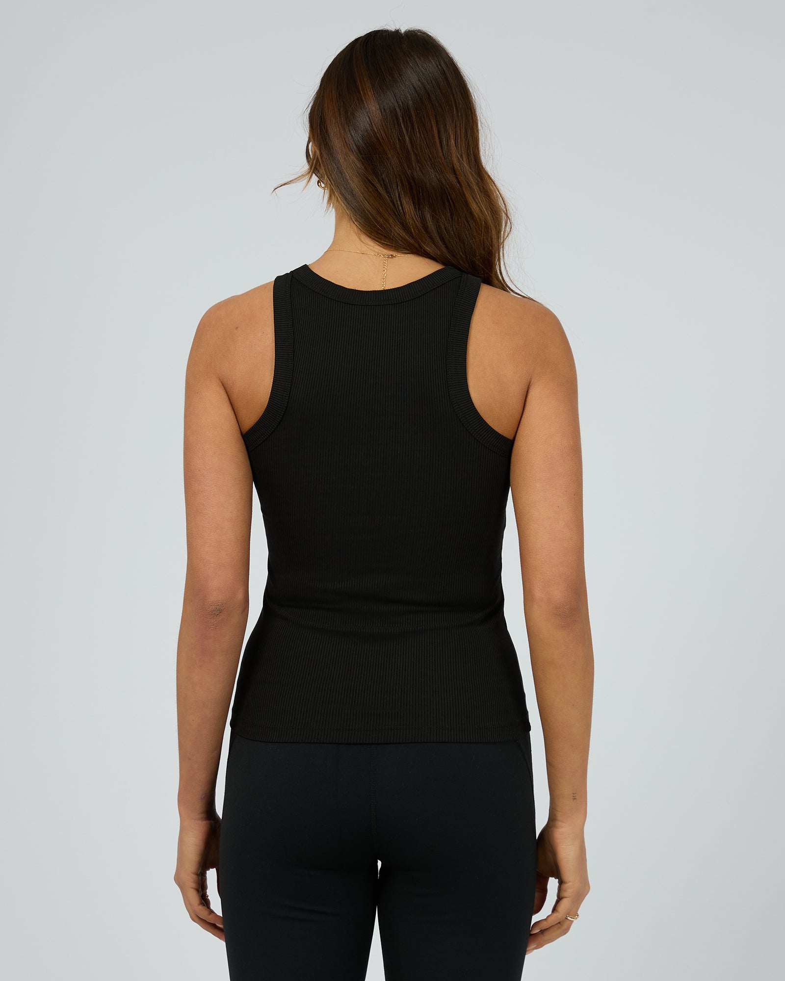 Luxe Active Tank Black