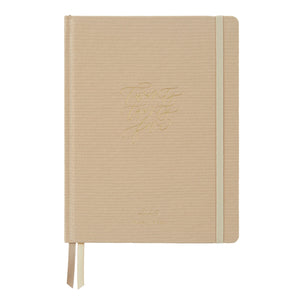 NEW - 2025 Weekly Planner - Latte (Cloth)