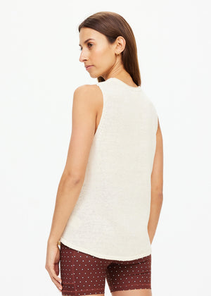 Knitted Tara Tank Natural