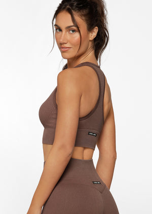Tempo Speed Ribbed Seamless Sports Bra - ACCESSORIES