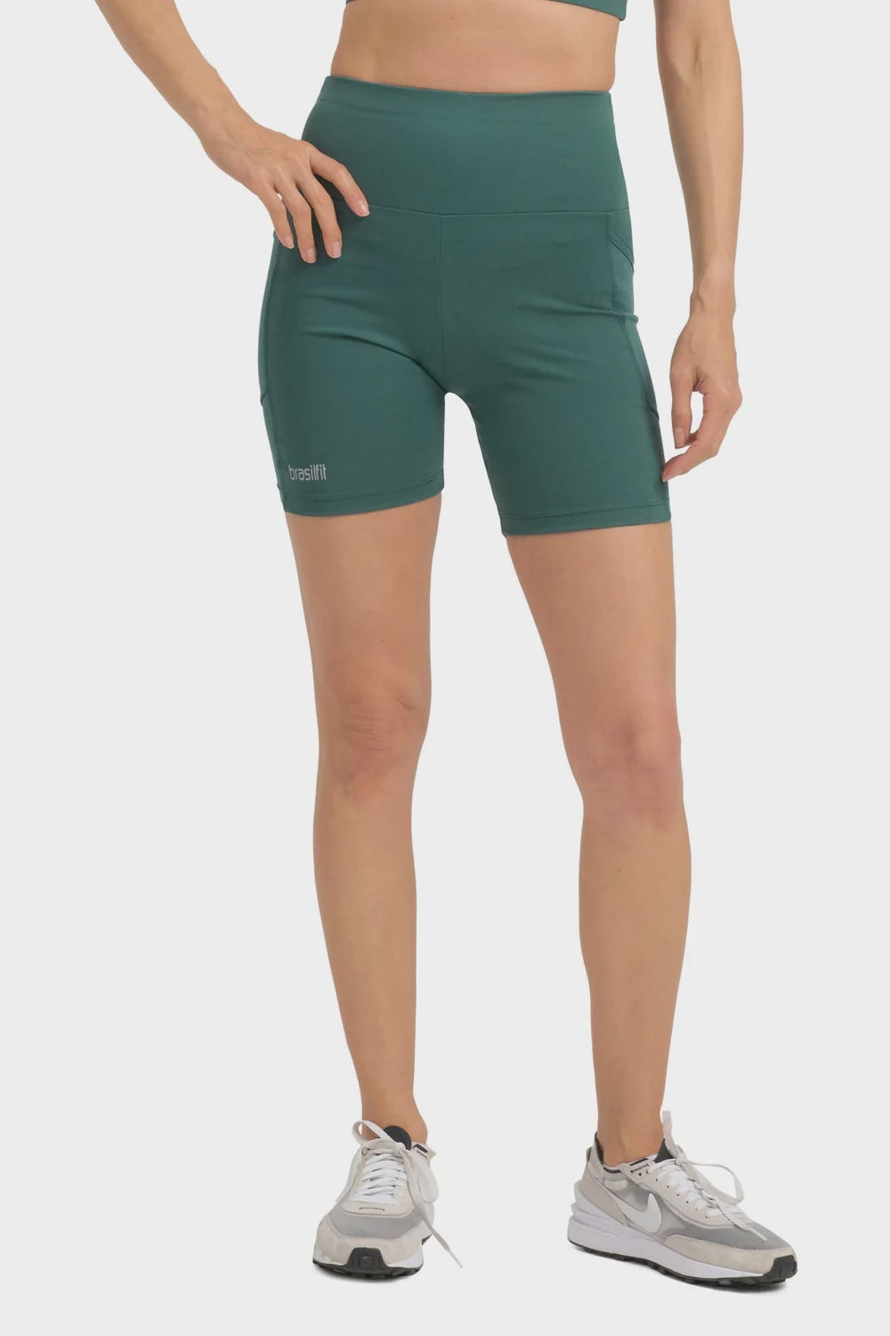 Druse Bike Shorts with Pockets - Botanic - Tights