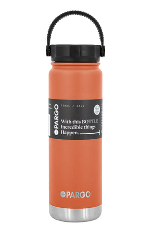 750ml Insulated Water Bottle - Outback Red - ACCESSORIES