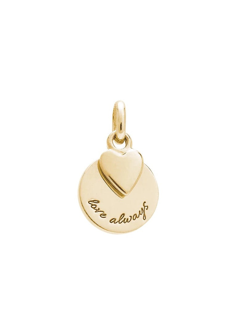 Love Always Double Charm - Gold - ACCESSORIES