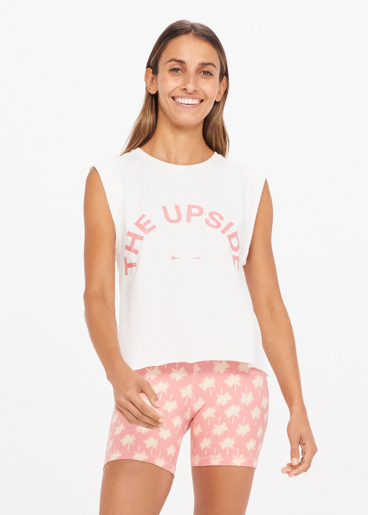 Cropped Muscle Tank White - Tops